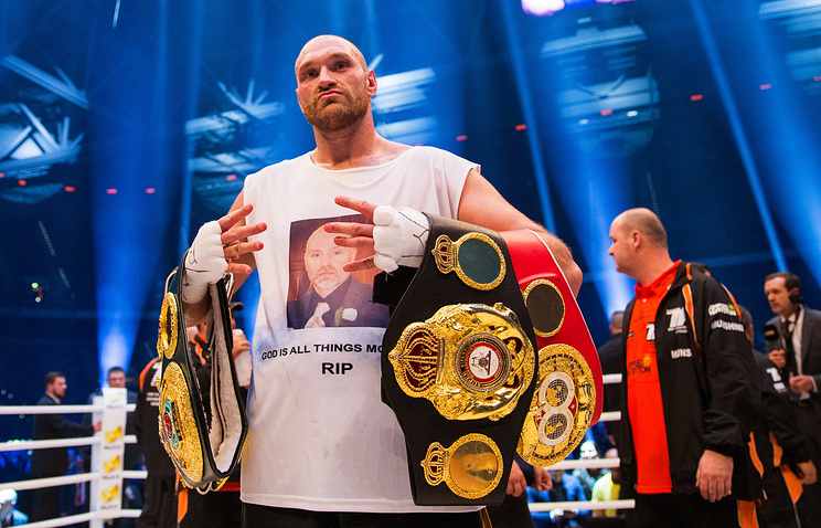 Bokschi tayson fyuri 2017 yilning fevraliga kadar ringga kaytmaydi — ozbekiston
