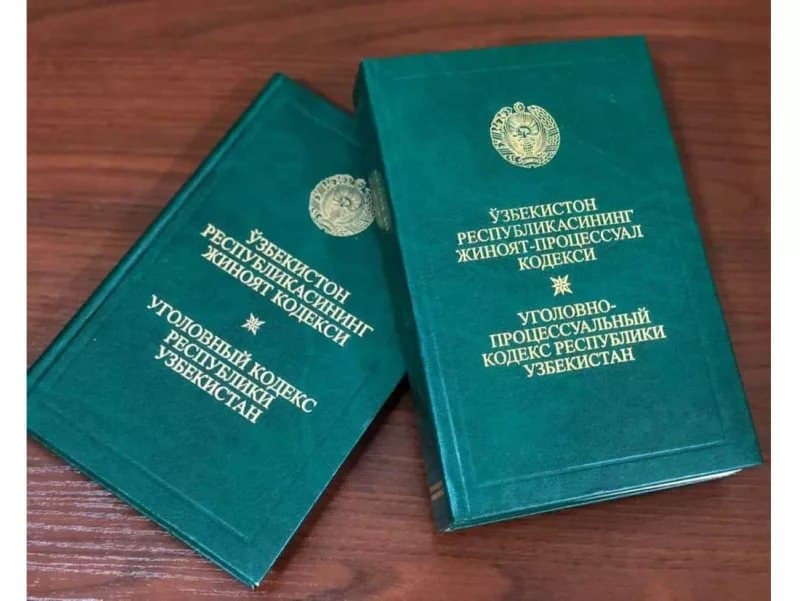 Жиноят кодексига хамда маъмурий жавобгарлик тугрисидаги кодексига узгартиш ва кушимчалар киритиш хакида — у