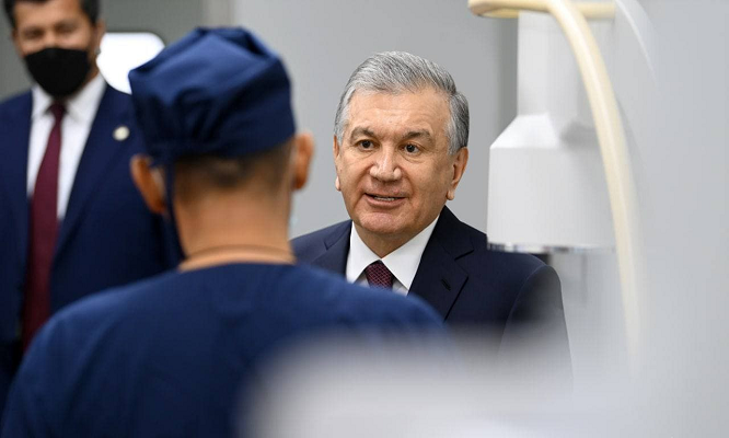 Президент самарандга ташриф буюрди — збекистон