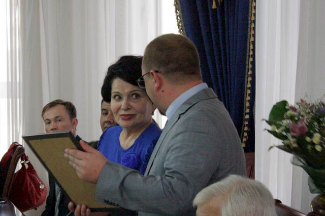Galina melnikova xalk artisti unvoni bilan takdirlandi — ozbekiston
