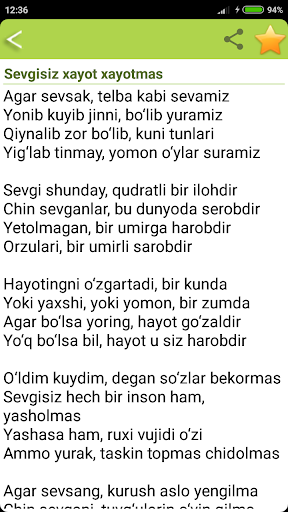 Hayot hakida sher — ozbekiston
