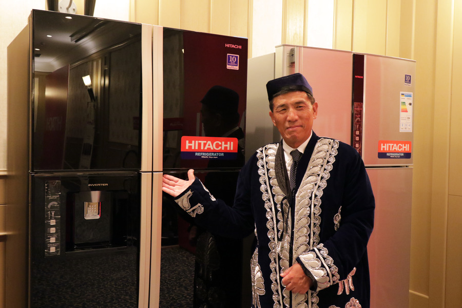 Hitachi впервые представил свою продукцию в узбекистане — узбекистан