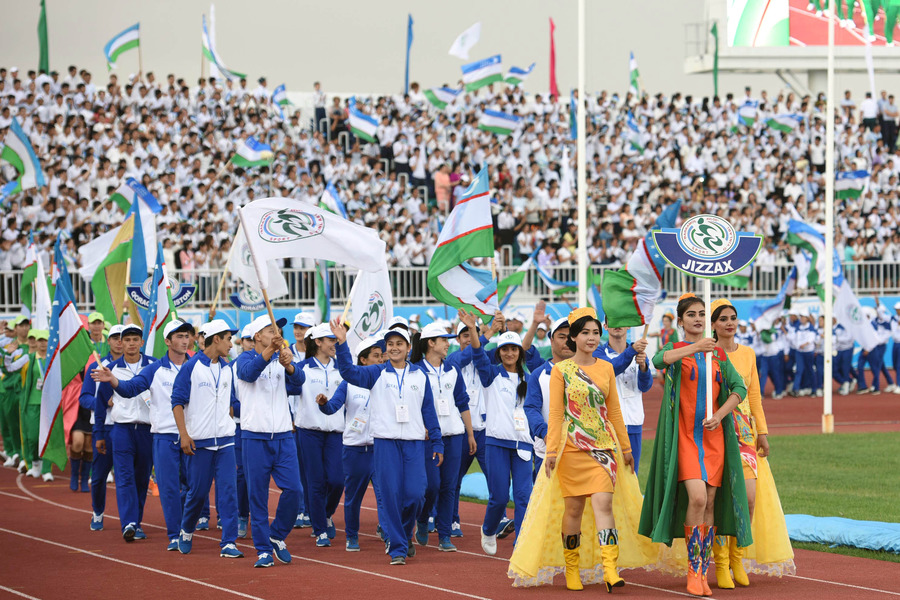 Jizzaxda barkamol avlod-2017 sport musobakalari boshlandi — ozbekiston