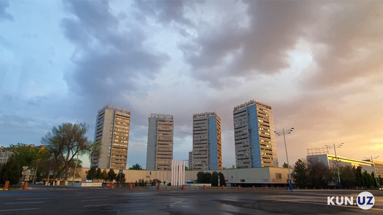 Kator hududlarda kuchli jala yogib otadi — ozbekiston