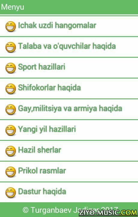 Latifalar ozbekcha — ozbekiston