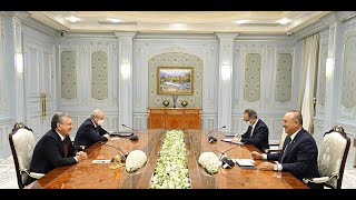 Prezident turkiya tashki ishlar vazirini kabul kildi — ozbekiston