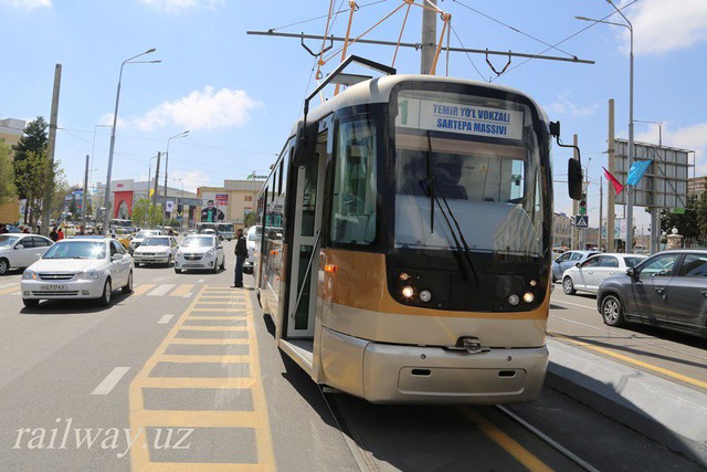 Samarkandda tramvay katnay boshladi — ozbekiston