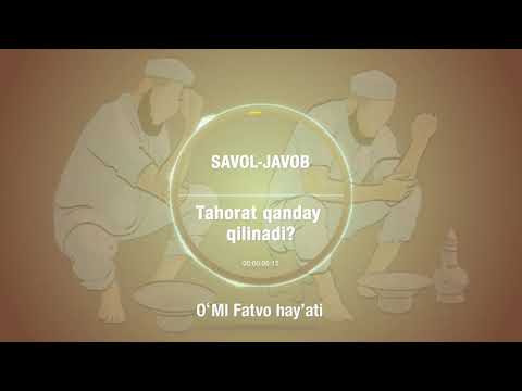 Tahorat — ozbekiston